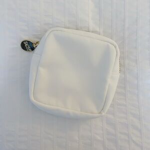 stoney clover lane classic mini pouch in white